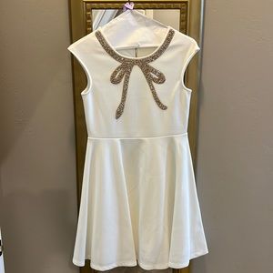 White Holiday dress